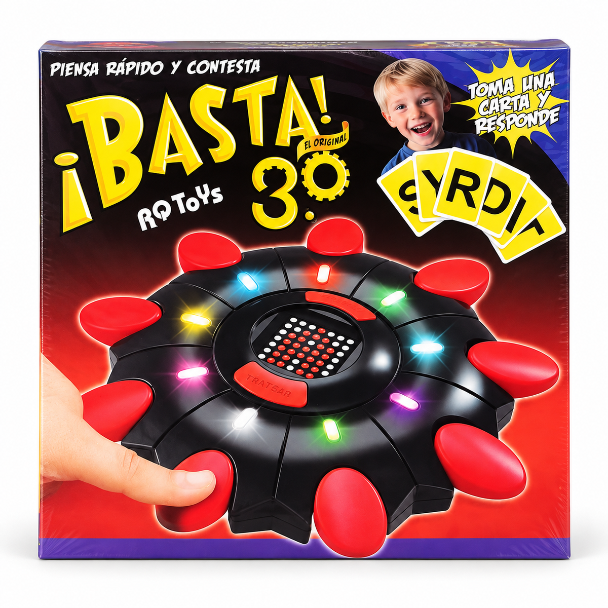 Juego de Mesa ¡Basta! 3.0 – Rap Toys con Luces