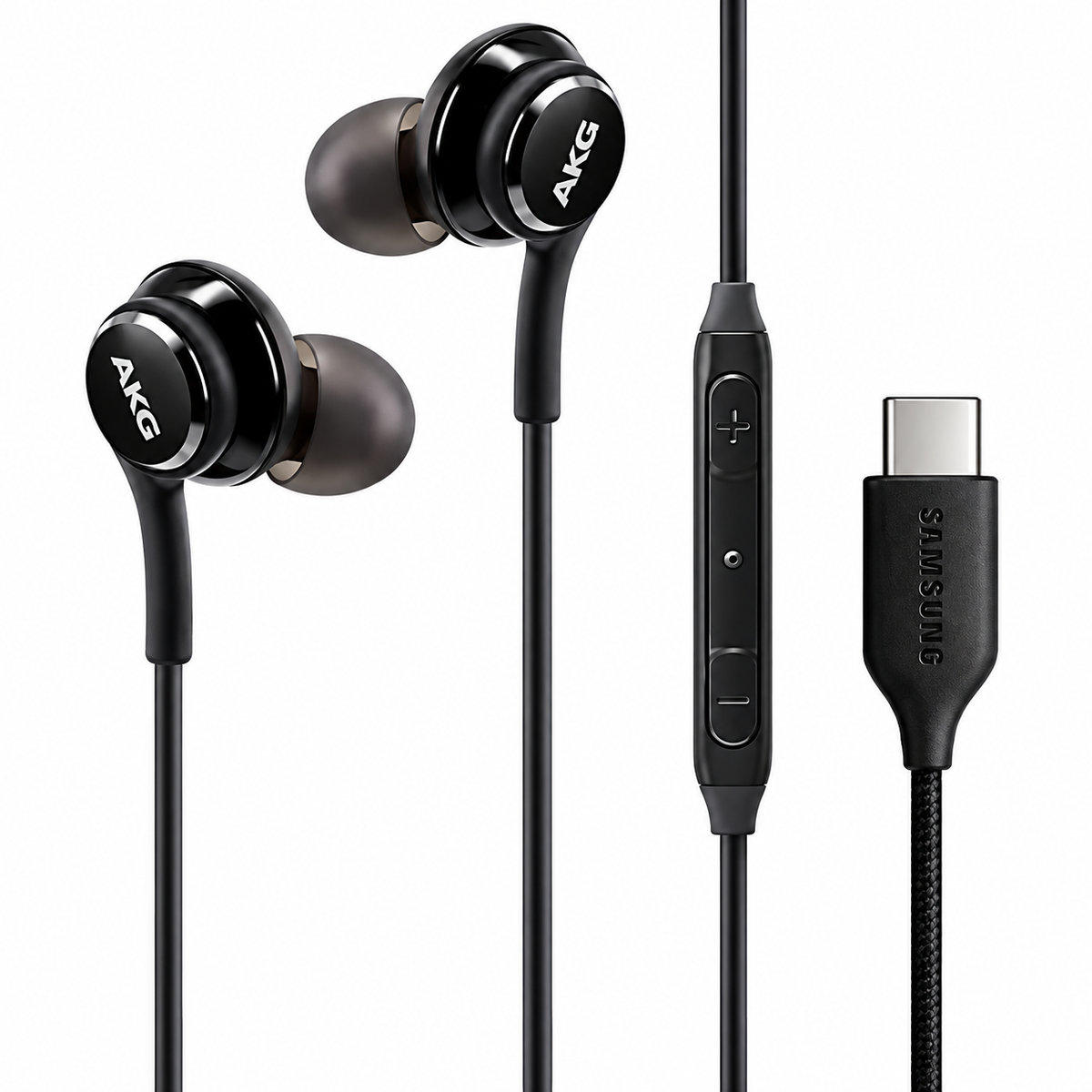Audífonos Tipo Samsung AKG USB-C con Cable – Negros