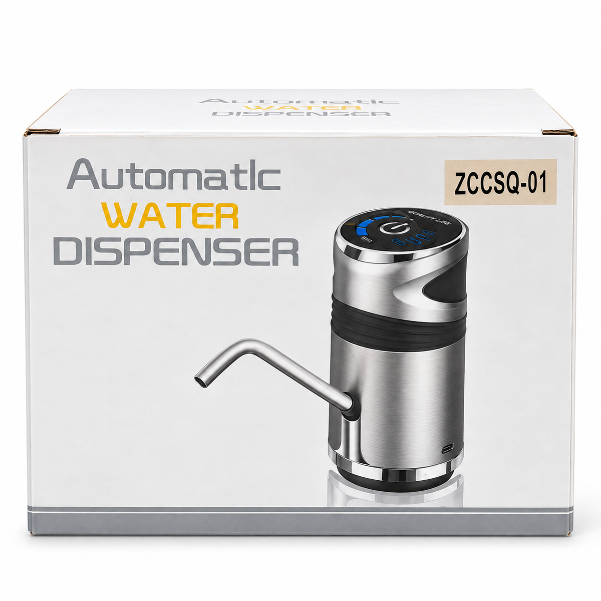 Dispensador de Agua Eléctrico Automático para Botellón ZCCSQ-01 Recargable