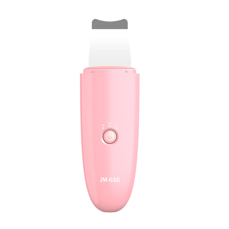 Espátula Ultrasónica Facial Skin Scrubber – Limpiador Facial Rosado