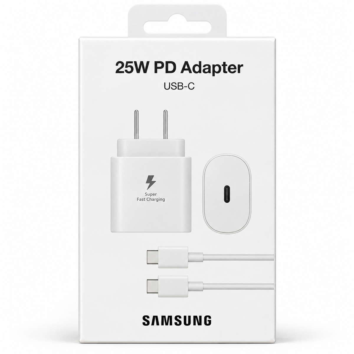 Cargador Samsung USB-C 25W PD Super Fast Charging con Cable Tipo C
