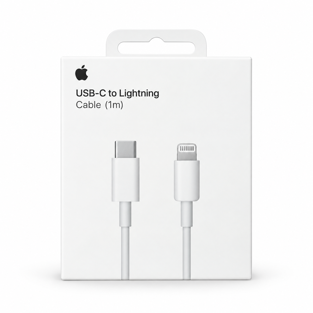 Cable Apple USB-C a Lightning de 1 Metro – Carga Rápida para iPhone