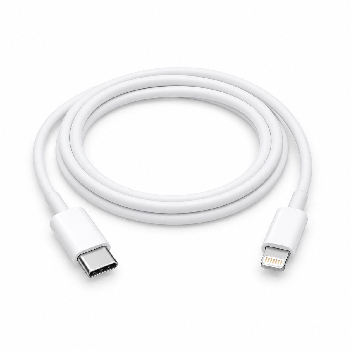 Cable Apple USB-C a Lightning de 1 Metro – Carga Rápida para iPhone