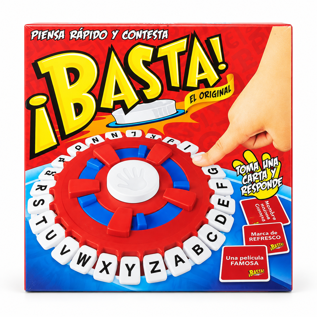 Juego de Mesa ¡Basta! El Original – Ruleta de Letras