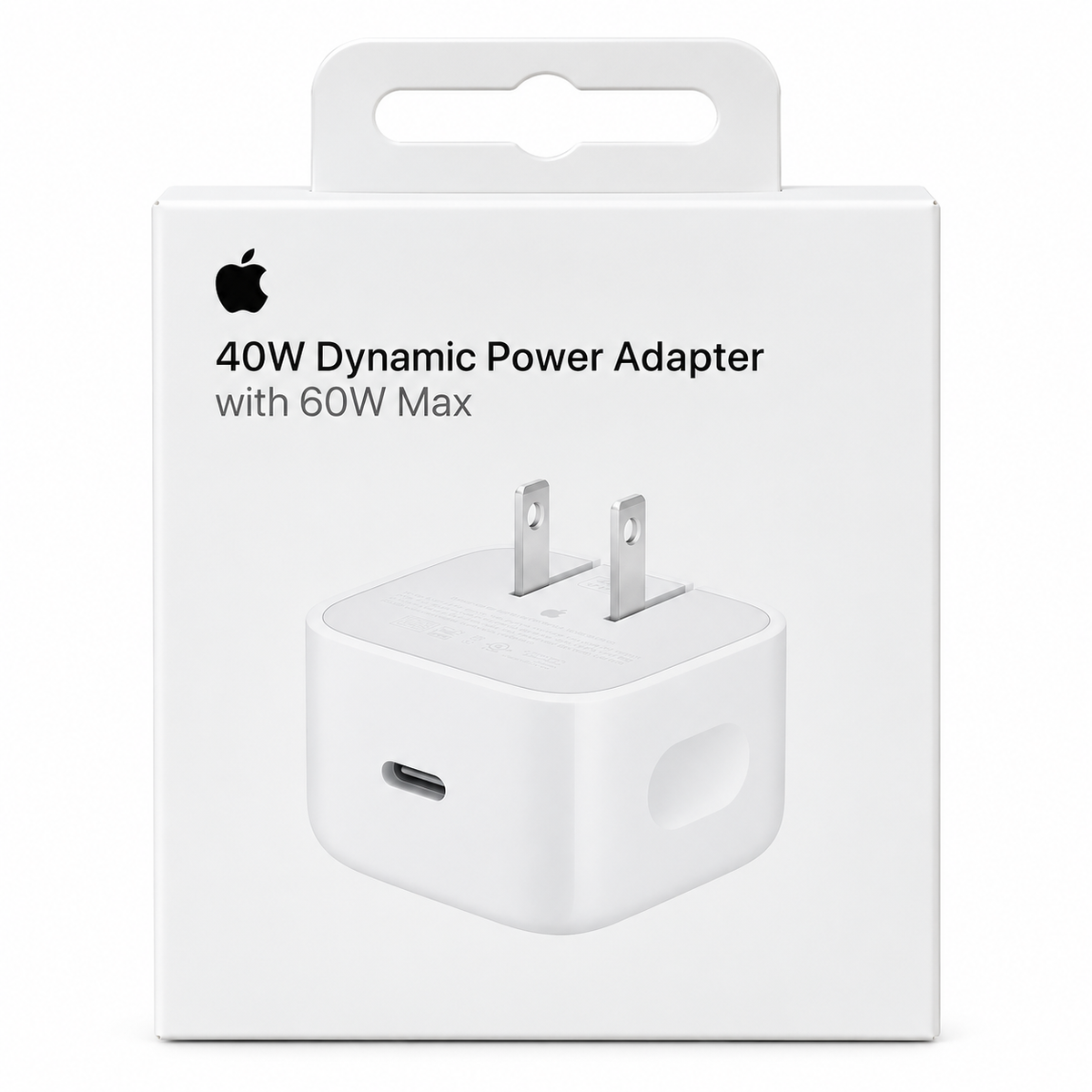 Adaptador de Corriente USB-C 40 W Dynamic Power con Potencia Máxima de 60 w